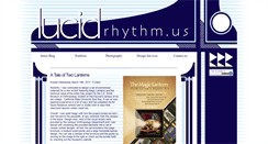 Desktop Screenshot of lucidrhythm.us