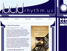 Tablet Screenshot of lucidrhythm.us